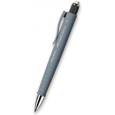 Faber-Castell Mechanická tužka Poly Matic šedá 133388 – Zboží Živě