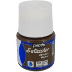 Pébéo Setacolor Opaque Barva na textil hnědá čokoládová 45 ml – Zboží Dáma