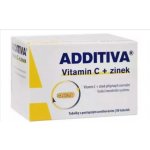 Additiva Vitamín C + zinek 80 kapslí – Hledejceny.cz