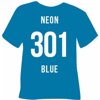 Tubitherm Flock 301 neon blue š. 0.5m – Zboží Živě