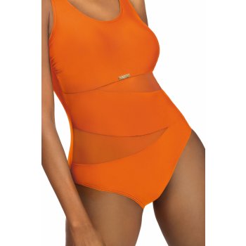 Self dámské jednodílné plavky Fashion Sport S36-27 oranžové