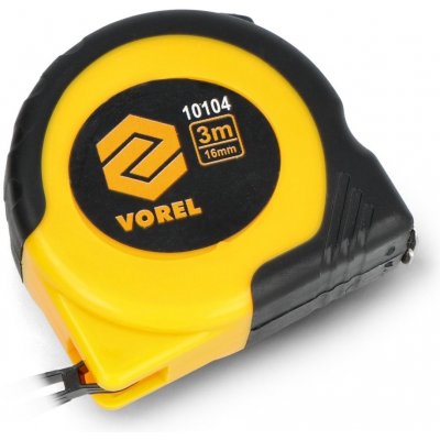 Vorel metr svinovací 3 m x 16 mm žluto - černý TO-10104 – Sleviste.cz