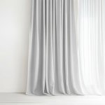 Goldea dekorační exkluzivní závěs - stříbrný se třpytkami 220x135 cm – Hledejceny.cz