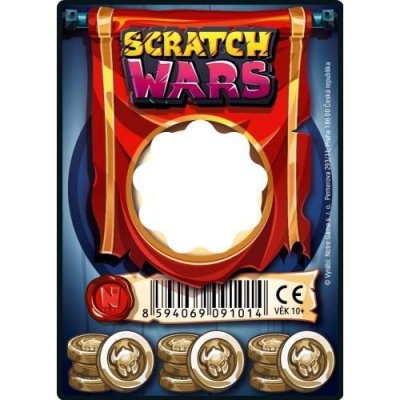 Notre Game Scratch Wars: Karta zbraně stírací – Hledejceny.cz