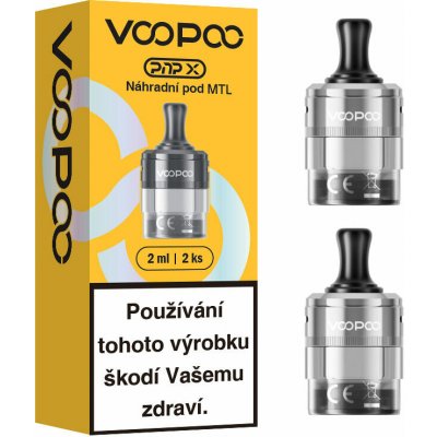 VooPoo PnP X MTL cartridge Silver 2 ks – Zboží Dáma