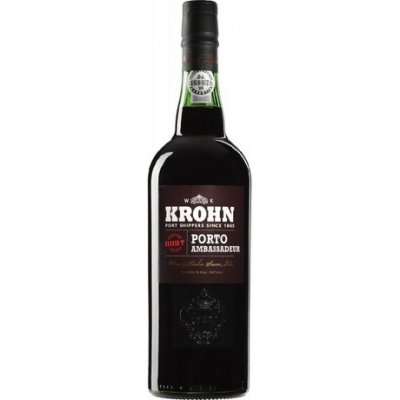 Krohn Ambassador Ruby 20% 0,75 l (holá láhev) – Hledejceny.cz