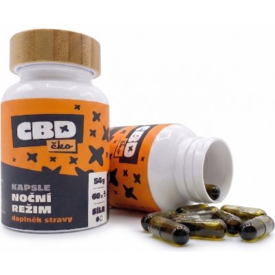 CBDčko CBN Kapsle 2v1 1200 mg, 60 ks - Noční režim – Sleviste.cz