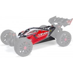 Arrma karosérie červená Typhon 4x4