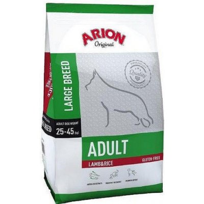 Arion Original adult large breed Lamb & rice 12 kg – Zboží Mobilmania