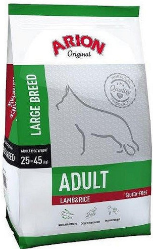 Arion Original adult large breed Lamb & rice 12 kg