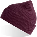 Atlantis Nelson beanie pletená čepice AT116 Burgundy – Zboží Mobilmania