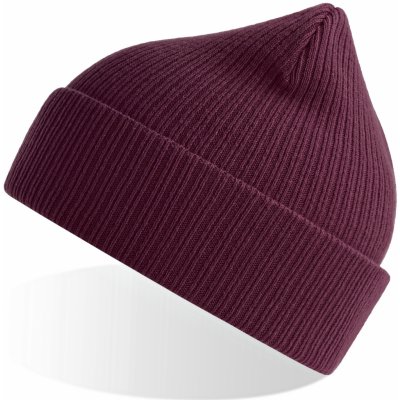 Atlantis Nelson beanie pletená čepice AT116 Burgundy – Zboží Mobilmania