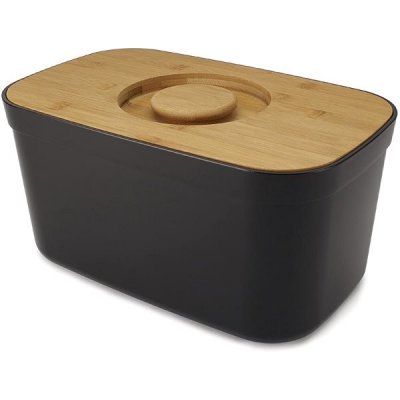 JOSEPH JOSEPH Chlebník Bread Bin 81103, černý