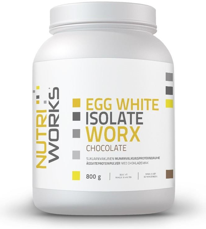 NutriWorks Egg White Isolate Worx 800 g