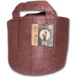 Root pouch textilní květináč Boxer brown 56l nedegradující 43x38 cm s uchem – Sleviste.cz