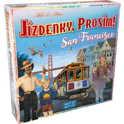 Jízdenky prosím! San Francisco – Zboží Mobilmania