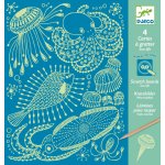 Djeco Vyškrabávací obrázky Mořské mámení – Zbozi.Blesk.cz