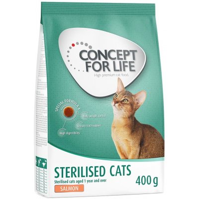 Concept for Life Sterilised Cats losos 400 g