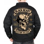 Black Heart Devil Skull Lined 0030045BLK black – Hledejceny.cz