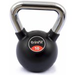 TRINFIT Kettlebell kov guma s chrom madlem 10 kg – Zboží Dáma