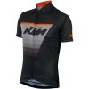 Cyklistický dres KTM Factory Line pánský kr.r. black/grey/orange