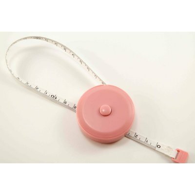 Krejčovský metr - svinovací - růžový - délka 150 cm – Zboží Mobilmania