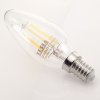 Žárovka Tesla LED žárovka FILAMENT RETRO svíčka E14, 4W, 230V, 470lm, 15 000h, 2700K teplá bílá, 360stčirá