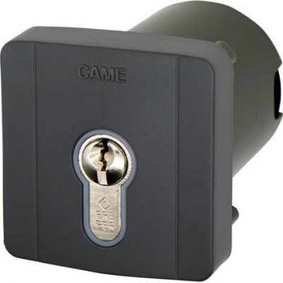 CAME SELD2FDG - klíčový spínač pro zapuštěnou montáž, 2pólový, bez aretace, pro ovládání pohonu brány a vrat – Zboží Mobilmania