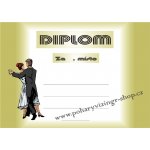 VIZINGR Tanec diplom A4 č.4 Tanec č.4 BEZ TEXTU – Hledejceny.cz