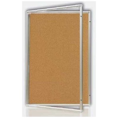 2x3 Korková vitrína s vertikálním otevíráním 120 x 90cm – Zboží Živě