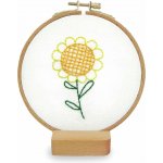 Stoklasa Dětská vyšívací sada s předtištěným motivem 940199/8 kytička průměr 11cm – Zboží Dáma