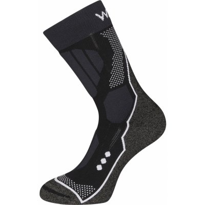 Warg ponožky Merino X-Country černá/bílá