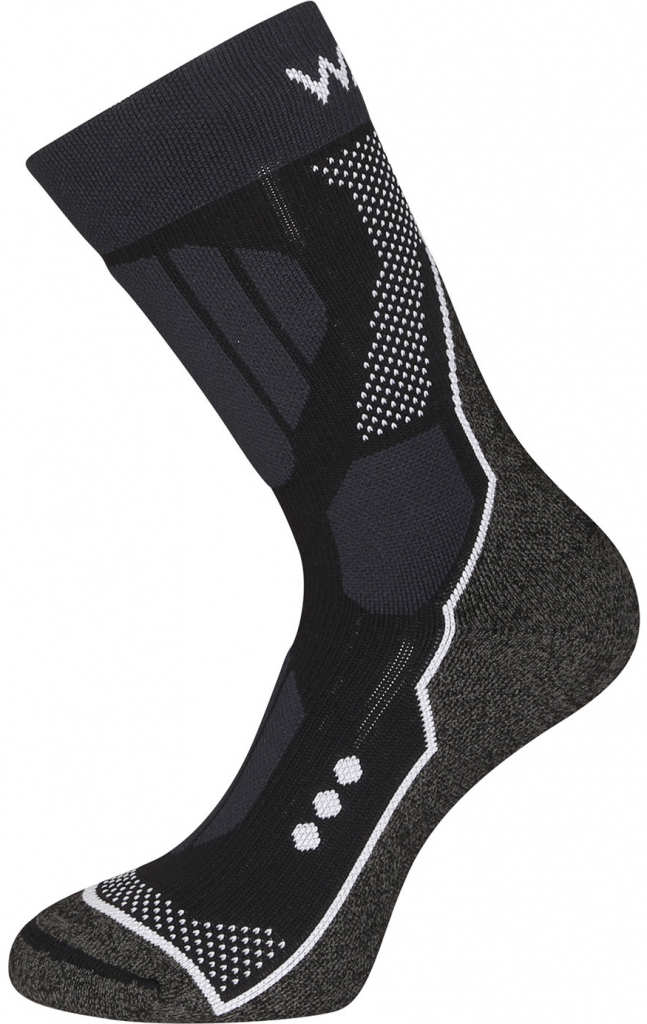 Warg ponožky Merino X-Country černá/bílá
