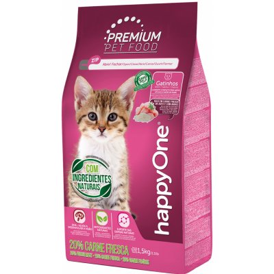 HappyOne Premium Kitten Fresh Meat 1,5 kg – Zboží Mobilmania