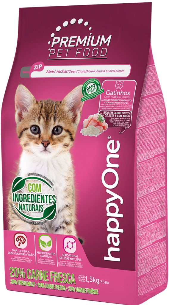 HappyOne Premium Kitten Fresh Meat 1,5 kg