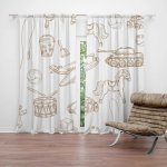 Sablio Závěs Dětská doprava: 2ks 140x250cm – Hledejceny.cz