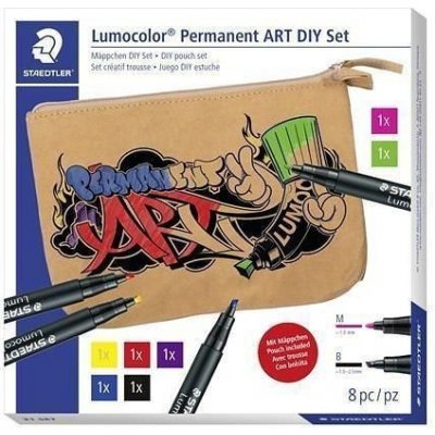 STAEDTLER Kreativní sada Lumocolor Permanent ART pouzdro 31 SET – Hledejceny.cz