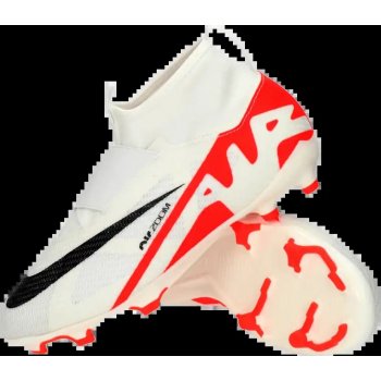 Nike Zoom Mercurial Superfly 9 Pro FG JR bílo-červené DJ5606-600