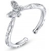 Prsteny Royal Fashion nastavitelný prsten Krásný motýl SCR634