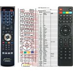 Dálkový ovladač General TOSHIBA 24E1533DG, 32E1633DG, 42F1633DG – Hledejceny.cz