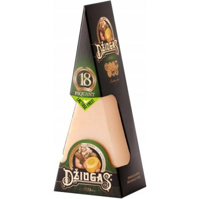 Džiugas Tvrdý sýr zrající 18 měsíců 180g – Zboží Dáma