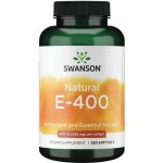 Swanson Vitamín E Přírodní 400 iu 250 kapslí – Hledejceny.cz