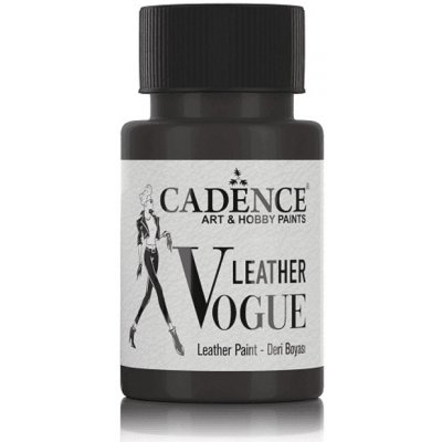Cadence barva na kůži Leather Vogue 50 ml černá – Hledejceny.cz