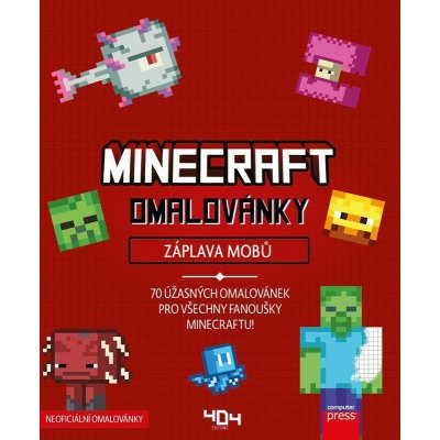 Omalovánky Minecraft Záplava mobů – Zboží Dáma