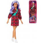 Barbie Modelka 137 barevné kostkované šaty – Hledejceny.cz