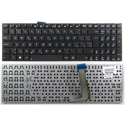 česká klávesnice Asus EeeBook E502 E502MA E502SA R517M R517MA černá CZ/SK - no frame