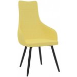 vidaXL 288599 hořčicově žluté textil – Zboží Dáma