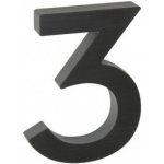 RICHTER CZECH Číslice a písmena RN.100LV.AL.CE černá číslo: 3 – Zboží Mobilmania