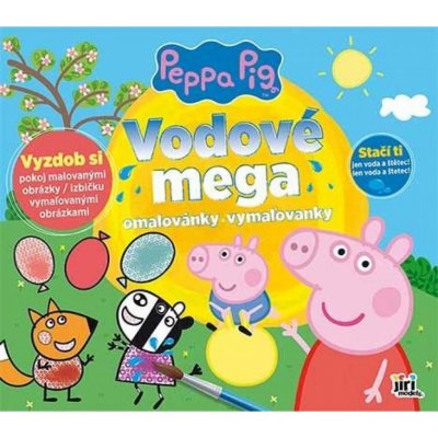 Peppa Pig Vodové mega omalovánky – Hledejceny.cz