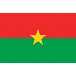 Burkina vlajka - 150 x 225 cm - tunel, karabina – Hledejceny.cz